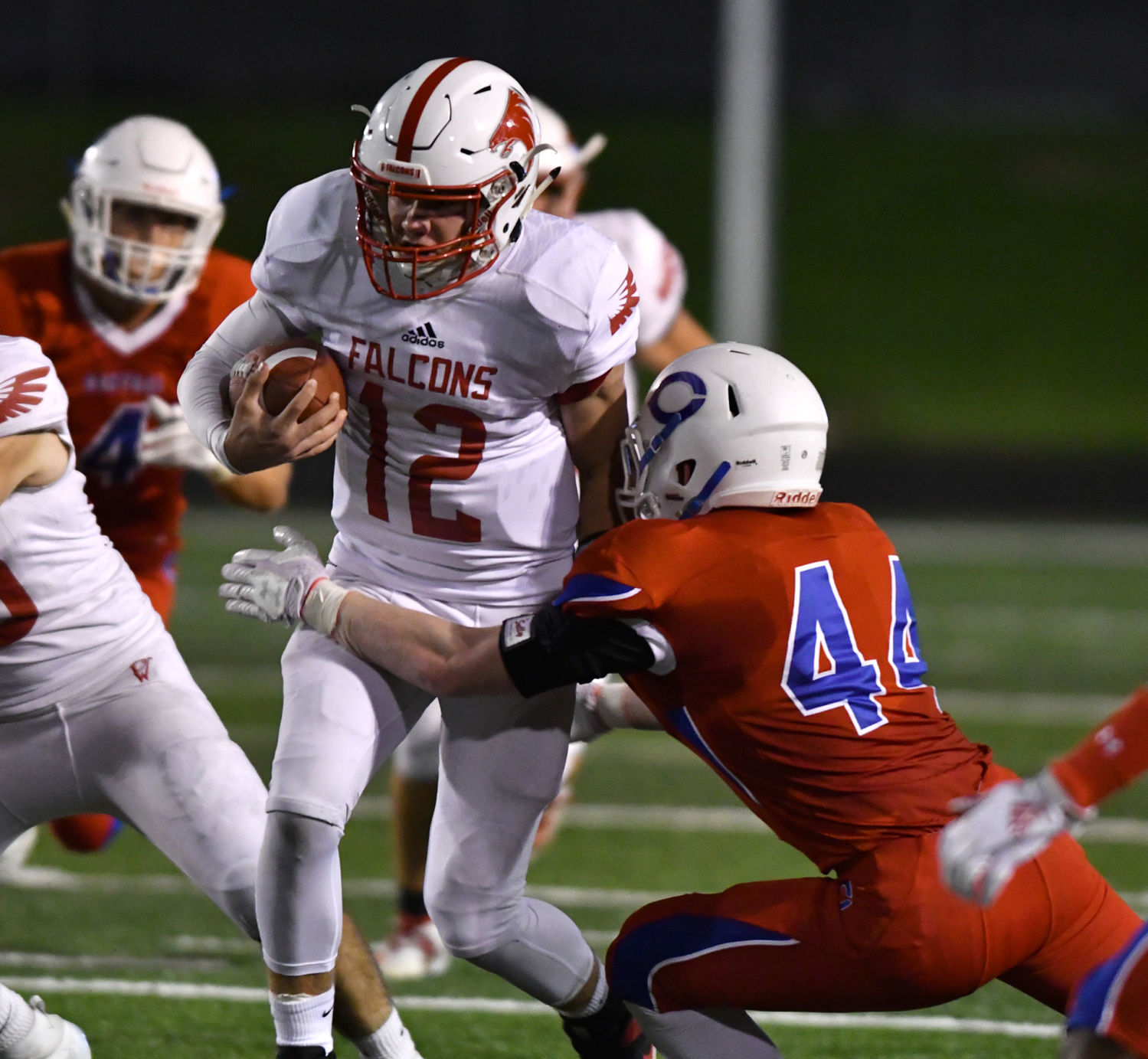 Davenport West vs Davenport Central football